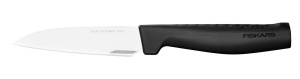 Cutit pentru legume Fiskars Hard Edge, 10.9 cm lama, design ergonomic, argintiunegru - Img 1