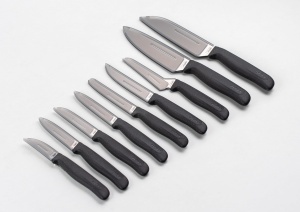 Cutit pentru Steak Zyliss 11 cm, lama din otel german, maner din grau - Img 13