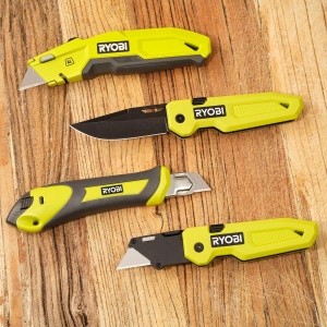 Cutit pliabil RYOBI, Drop Point, otel inoxidabil, maner nylon - Img 6