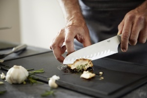 Cutit Santoku Fissler Essential 124 cm Otel Inoxidabil Lama Lata - Img 2
