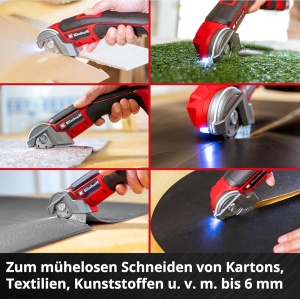 Cutter electric Einhell TE-UC 186 Li, 18 V, autoascutire, LED - Img 6