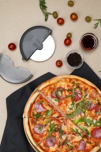 Cutter pentru pizza Zyliss, inox, lama detasabila, ergonomic - Img 4