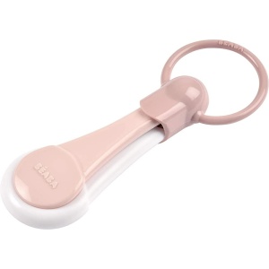 Cutter unghii pentru bebelusi BEABA, ergonomie, otel inoxidabil, roz - Img 2