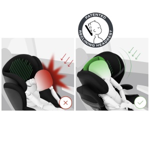 CYBEX Gold Scaun auto pentru copii Solution S2 i-Fix, Pentru masini cu si fara ISOFIX, 100 - 150 cm, De la aproximativ 3 la 12 ani (15 - 50 kg), Moon Black - Img 9