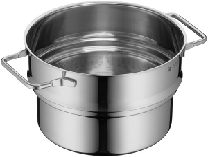Dampfgareinsatz pentru oale WMF, 20 cm, Cromargan inox 1810, spulberat