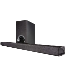 Denon DHT-S316 2.1 Flat TV Soundbar cu subwoofer wireless, Bluetooth, HDMI ARC, Dolby Digital, DTS, intrare optica