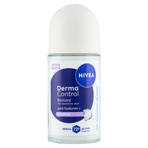 Deodorant Antitranspirant NIVEA Derma Control Restore, 50 ml, pentru piele sensibila