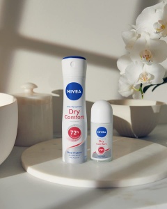Deodorant Roll-on NIVEA Dry Comfort 6 x 50 ml, Anti-Transpirant, 72h Protectie - Img 6