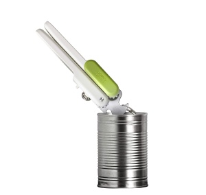 Deschizator de conserve Joseph Joseph Pivot 3-in-1 cu deschizator de sticle si deschizator de cutii cu inel, alb - Img 3