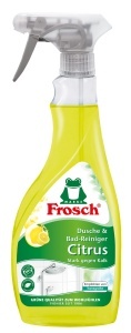 Detergent pentru dus si baie Frosch Citrus, 0.5 l, vegan, fara microplastice - Img 1