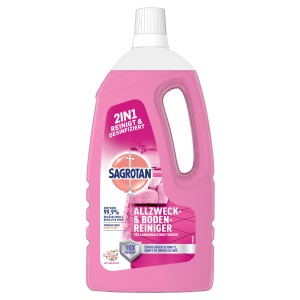 Detergent universal Sagrotan Blutenfrische, 5 x 1,5 l, antibacterian - Img 2