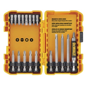 DEWALT DW1361 Set de burghie din titan, 21 bucati - Img 3
