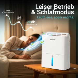 Dezumidificator SereneLife, Capacitate 2.3L, Tehnologie Semiconductori, Alb - Img 7