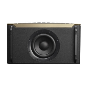 Difuzor inteligent de inalta fidelitate JBL Authentics 500 - Cutie Bluetooth cu design retro din anii '70 - Cu Google Assistant, Alexa, AirPlay si aplicatia JBL One - Negru - Img 3