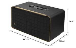 Difuzor inteligent de inalta fidelitate JBL Authentics 500 - Cutie Bluetooth cu design retro din anii '70 - Cu Google Assistant, Alexa, AirPlay si aplicatia JBL One - Negru - Img 13