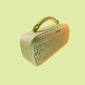Difuzor portabil Bose SoundLink Max, boombox portabil Bluetooth mare cu baterie, cutii de difuzoare rezistente la apa, durata de viata a bateriei de pana la 20 de ore, USB-C, intrare AUX incorporata de 3,5 mm, galben citrice - Img 2