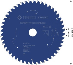 Disc Saw Bosch EXPERT Wood, 165 mm, pentru lemn si materiale compozite - Img 3