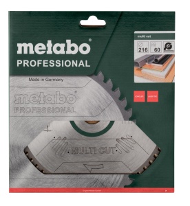Disc Saw Metabo Multi Cut 216x30mm, 60Z pentru Aluminiu si Laminat - Img 4