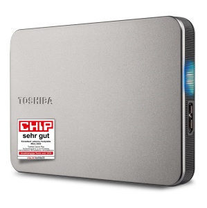 Discul Dur Extern Toshiba Canvio Flex 1TB Argintiu - Performanta Eleganta