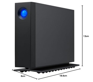 Discul extern LaCie d2 Professional 10TB USB-C, viteza 240 MBs, aluminiu - Img 11