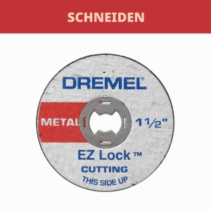 Discuri de taiere Dremel EZ456, 5 bucati, 3,8 cm, pentru metal si plastic - Img 2