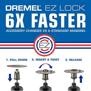 Discuri de taiere Dremel EZ456B, 12 bucati, pentru metal si plastic, 3.8 cm - Img 4