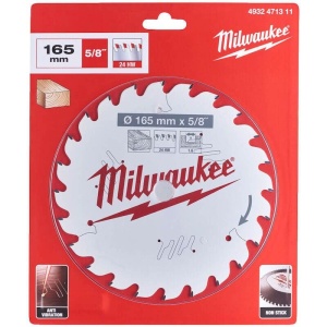Discuri de taiere Milwaukee 4932471311, 165 x 15,87 x 1,6 mm, ATB
