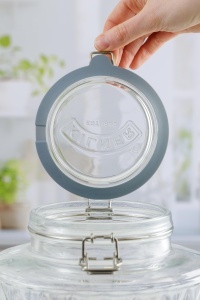 Dispensator de bauturi KILNER Diamond, 5 litri, sticla sodalime, robinet din otel inoxidabil - Img 6