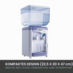 Dispenser de apa Jocca cu rezervor de 7 litri, racire 10-15C, alb-lila - Img 4