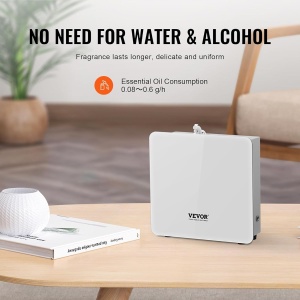 Dispersor Aroma VEVOR A501, 480ml, Bluetooth, 2500mp, Tehnologie de Difuzare cu Aer Rece - Img 6
