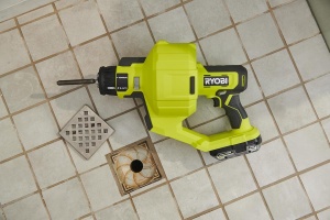 Dispozitiv de curatare a tevilor RYOBI R18DA-0, 7.6 m cablu, 16 mm diametru - Img 6