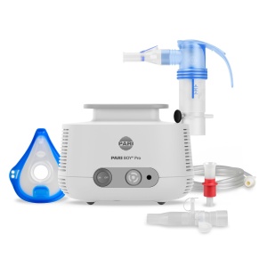 Dispozitiv de inhalare PARI BOY Pro Adulti si copii - Nebulizator inhalator cu control PIF pentru tratamentul bolilor respiratorii severe - timp scurt de inhalare cu depunere pulmonara ridicata