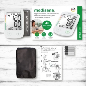 Dispozitiv de masurare a tensiunii Medisana BU 535, cu afisaj mare, manseta pentru brat - Img 6