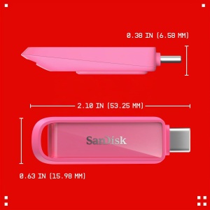 Dispozitiv de stocare SANDISK Phone Drive 512 GB USB Type-C Seastar Pink - Img 10