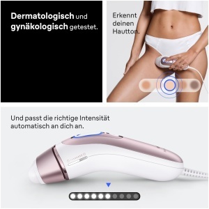 Dispozitiv IPL pentru Epilare Braun Smart iexpert 7, PL7211, Rosegold - Img 7
