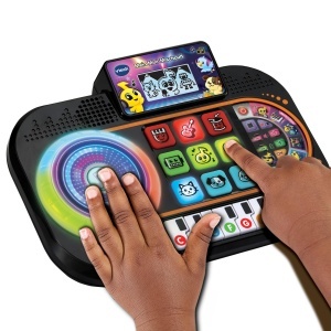 DJ Pult Interactiv VTech Mein Mini-Mischpult cu Turntable, 9 Melodii, 3-7 Ani - Img 2