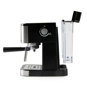 DOMO DO1138K Espressor cu manometru - 20 bar - cu bagheta de abur integrata - otel inoxidabil/negru - Img 6