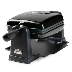 DOMO DO9224W Waffle Maker - Aparat dublu de vafe pentru vafe belgiene - Acoperire antiaderenta - 1400W - Negru - Img 4