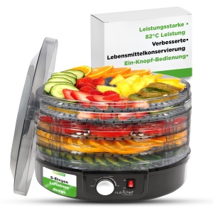 Dorrautomat Nutrichef 5 Rafturi, 300W, Negru, BPA-free