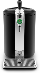 Dozator de bere Krups Beertender, butoi de 5 litri, indicator luminos, temperatură și spumă perfecte, bere proaspătă, instalare ușoară, negru - Img 2