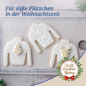 Dr Oetker Set 3 Forme de Decupat Ugly Christmas Sweater Inox Rezistent - Img 4