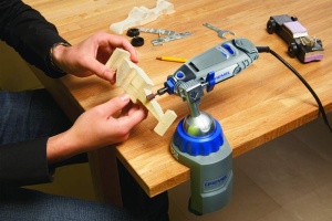 Dremel 3000 Multifunctional 130W Set cu 2 Accesorii si 25 Piese Viteza Variabila 10000-33000 RPM - Img 4
