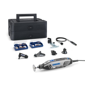 Dremel 4250 Multitool 175W Viteza Variabila 5000-35000 RPM Kit cu 6 Accesorii si 128 Piese