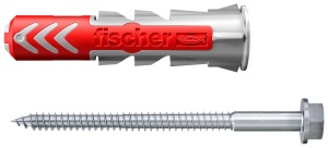 Dublu de fixare fischer DUOPOWER 10 x 50 S, 25 bucati, cu suruburi de siguranta - Img 4
