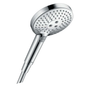 Dus cu 3 Strahlarten Hansgrohe Raindance Select S, 120 mm, Antikalk, Crom