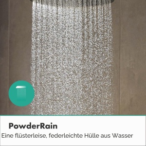 Dus cu efect PowderRain hansgrohe Raindance S 240 mm, Bronz Periat, Antikalk - Img 2