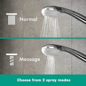 Dus cu mana hansgrohe Crometta 85, 2 tipuri de jet, crom, 85 mm - Img 4