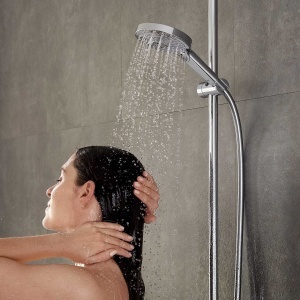 Dus cu mana hansgrohe Raindance Select S, 125 mm, 3 tipuri de jet, crom - Img 3