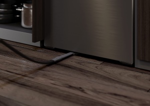 Duze super flache AEG AZE162, 80 cm lungime, 32 mm, flexibila, neagra - Img 5
