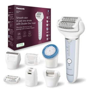 Epilator Panasonic ES-EY90 Dual Disc 60 Pinzete Cap Flexibil 90deg LED